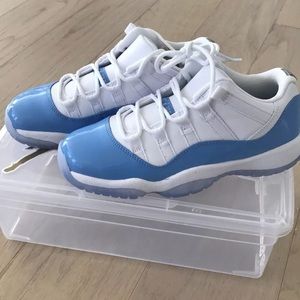 NEW Nike Air Jordan Retro 11 - White/Blue - Boys 4